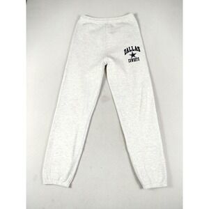 Vintage Dallas Cowboys Pants Mens Medium White NFL Sweatpants Bike USA 90s